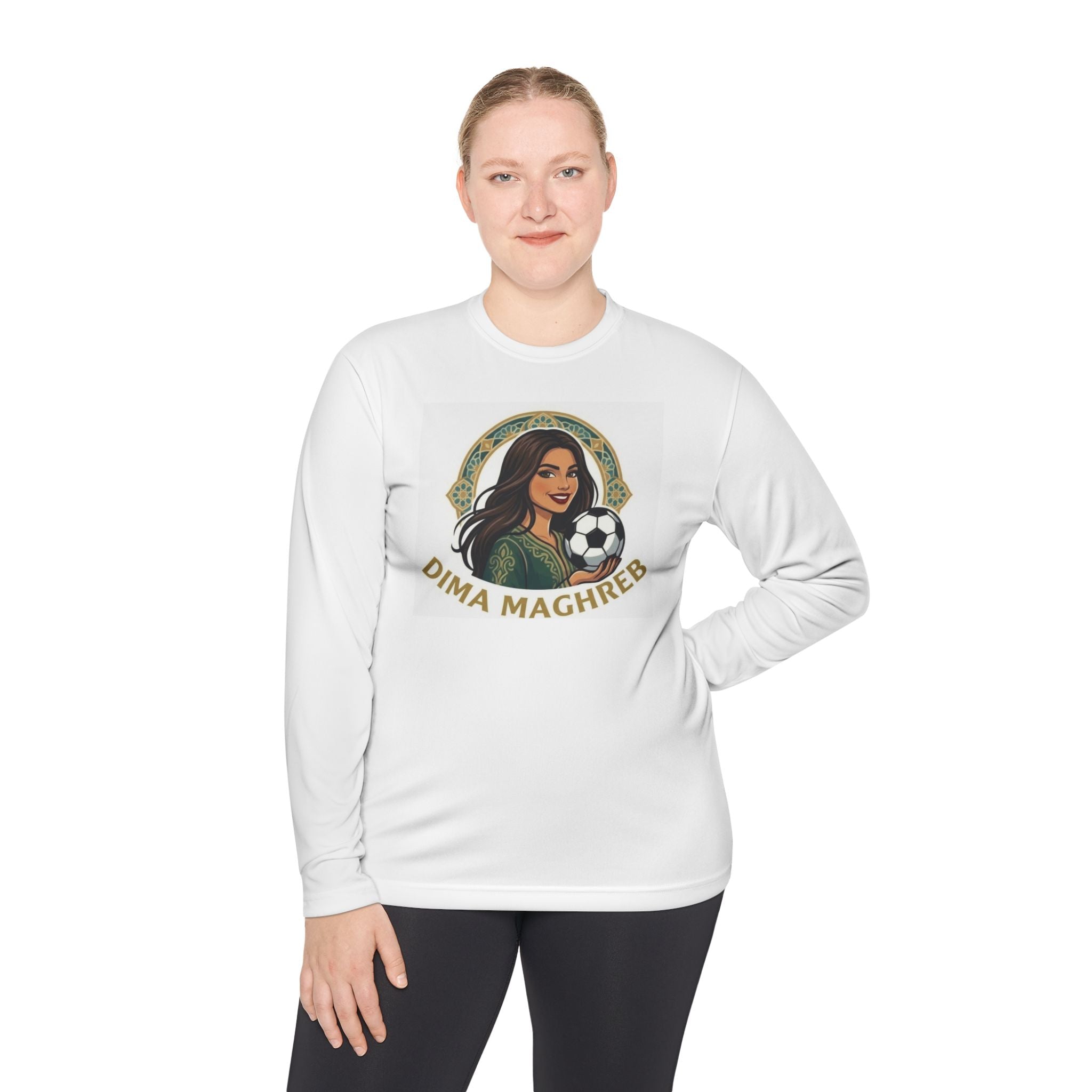 Dima Maghreb Soccer Fan Long Sleeve Tee