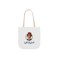 Arabic  Canvas Tote Bag — “أنا مغربية و فخورة” (I’m Moroccan & Proud)