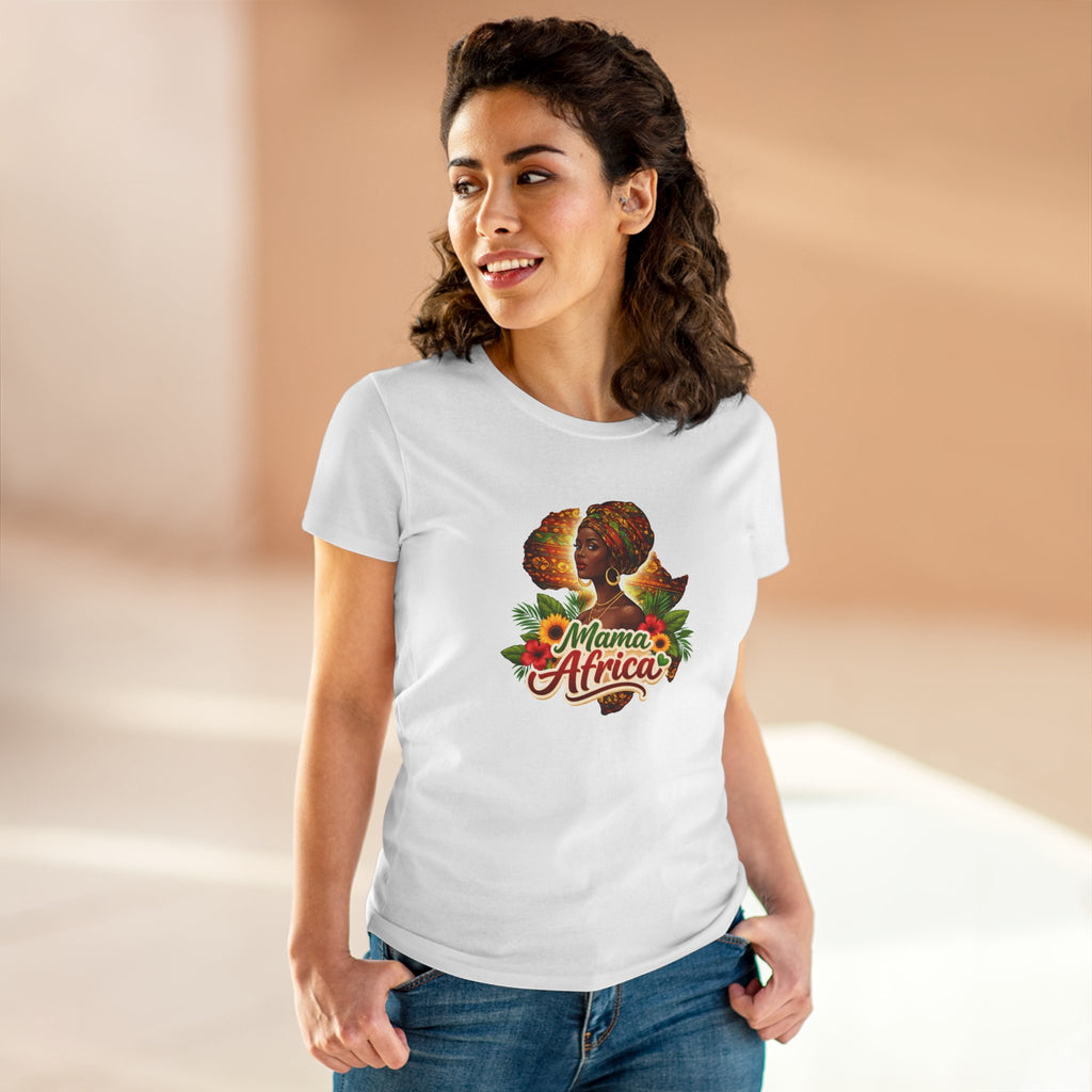 Mama Africa T-Shirt — Vintage African Woman Graphic Tee