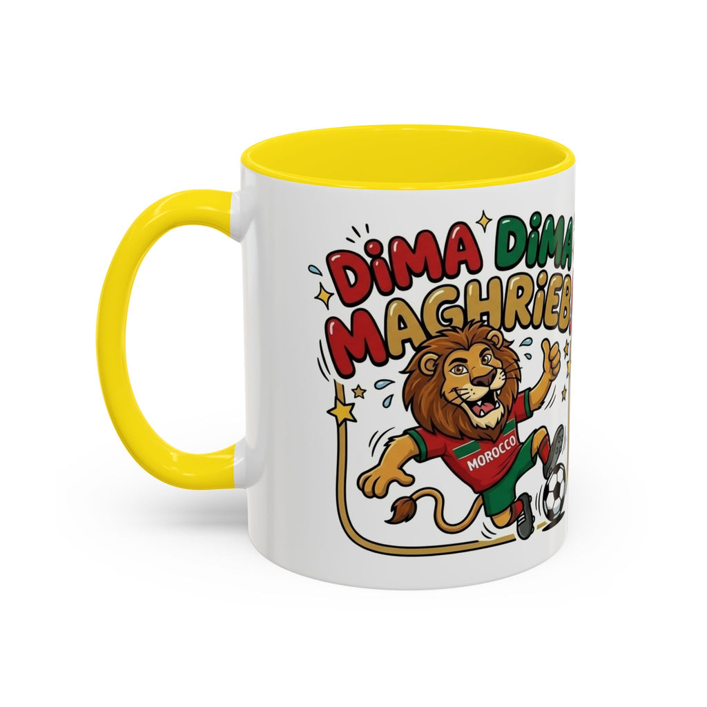 Moroccan Dima Maghrib Coffee Mug – Festive Moroccan Pride Accent Mug