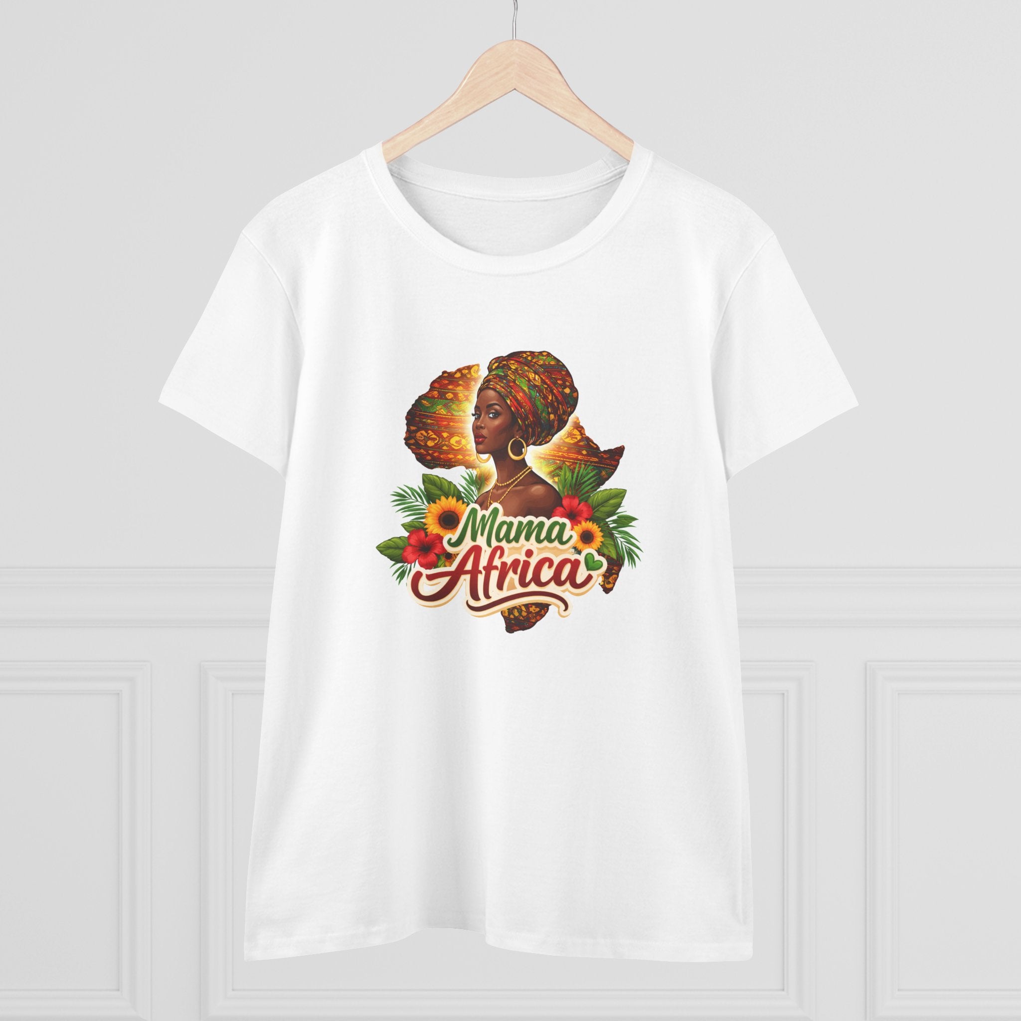 Mama Africa T-Shirt — Vintage African Woman Graphic Tee