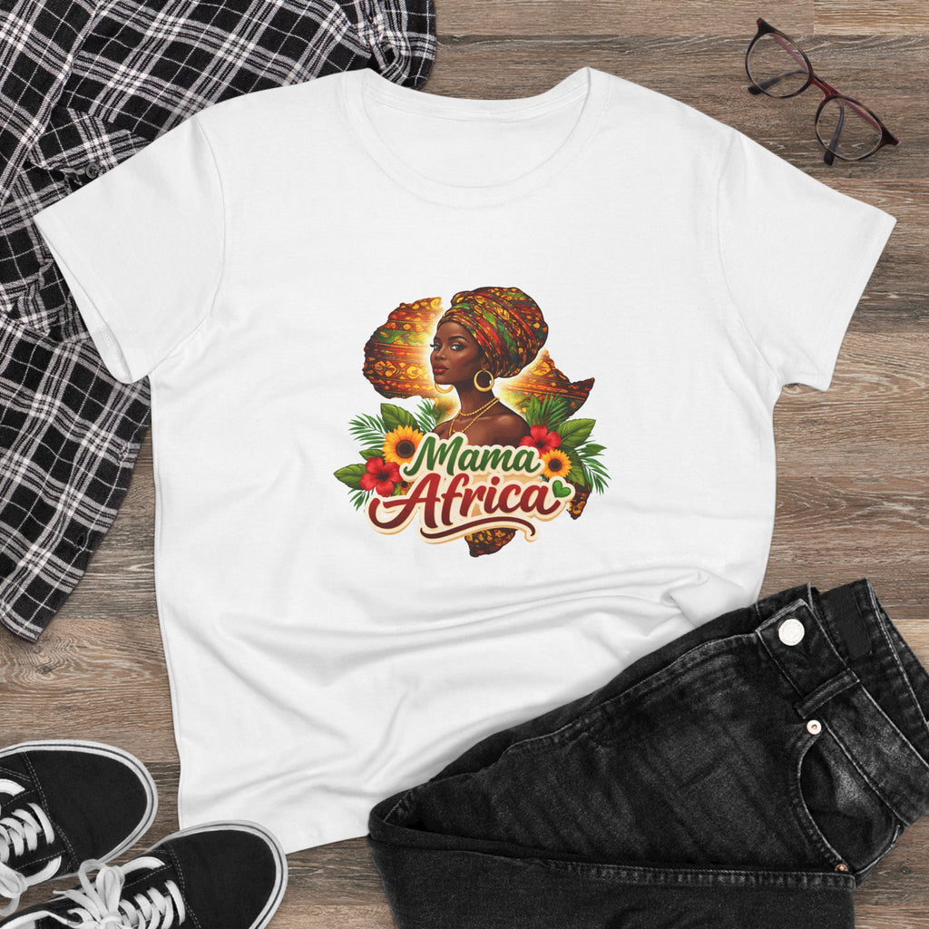 Mama Africa T-Shirt — Vintage African Woman Graphic Tee
