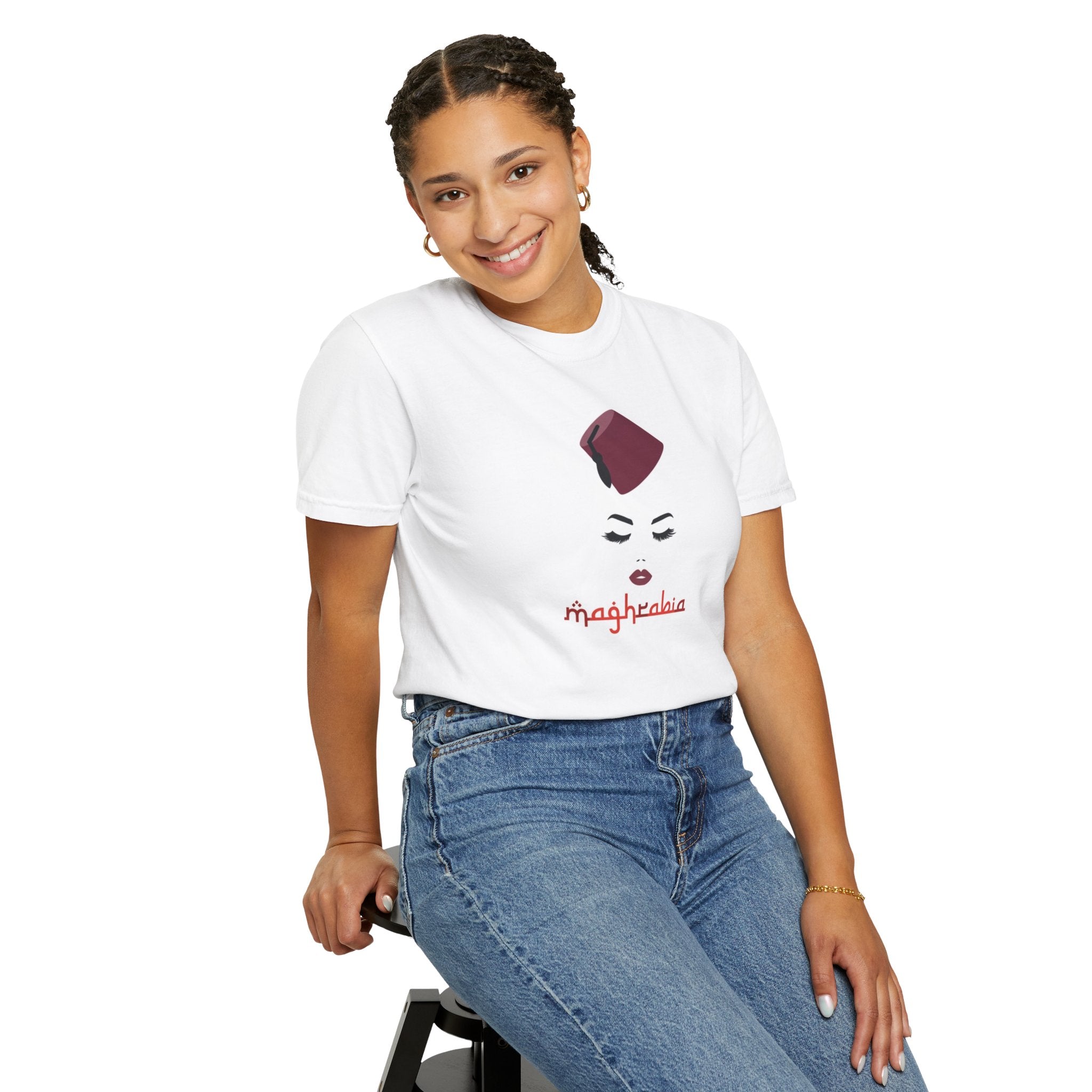 Maghribia Fez Face T-Shirt — North African Pride Graphic Tee
