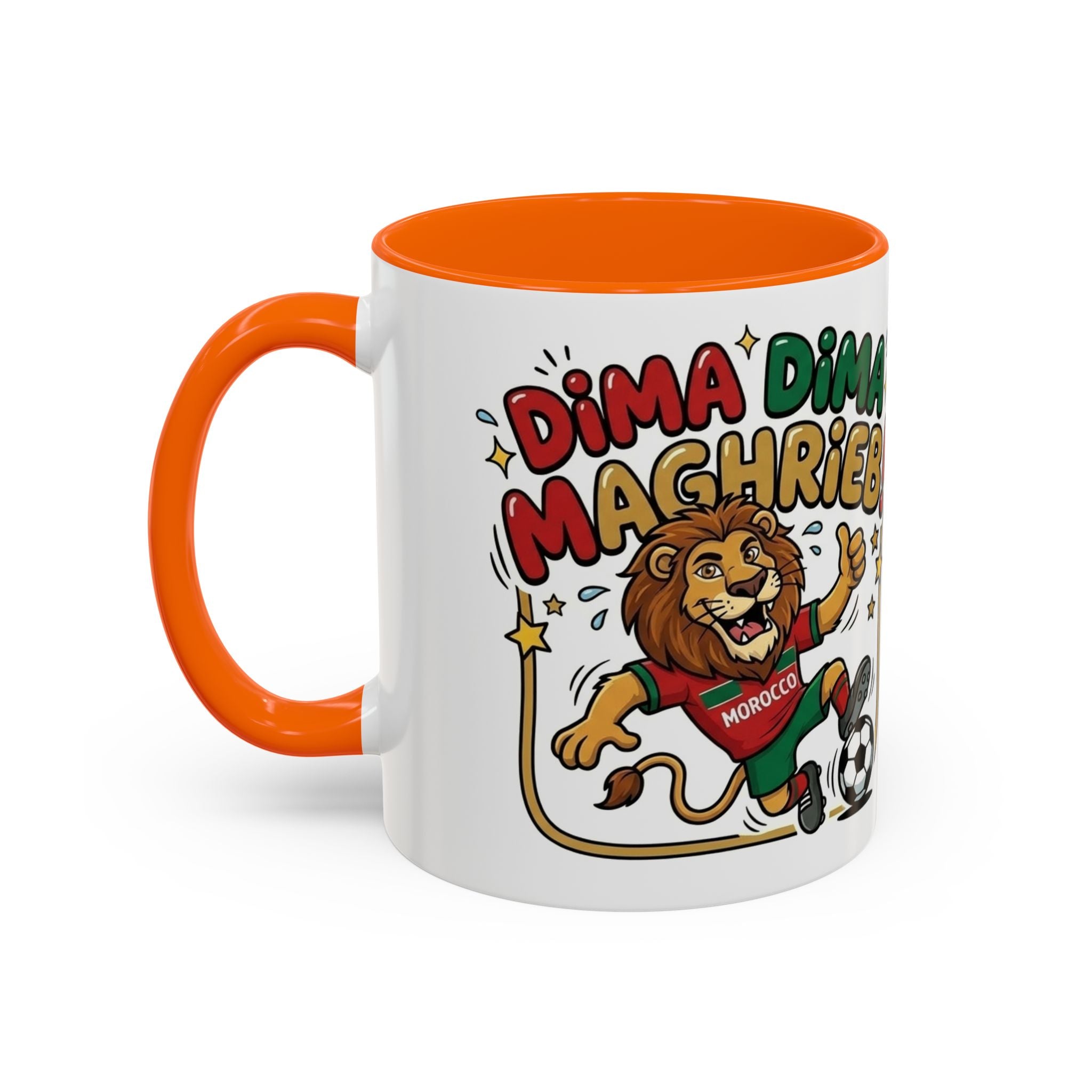 Moroccan Dima Maghrib Coffee Mug – Festive Moroccan Pride Accent Mug