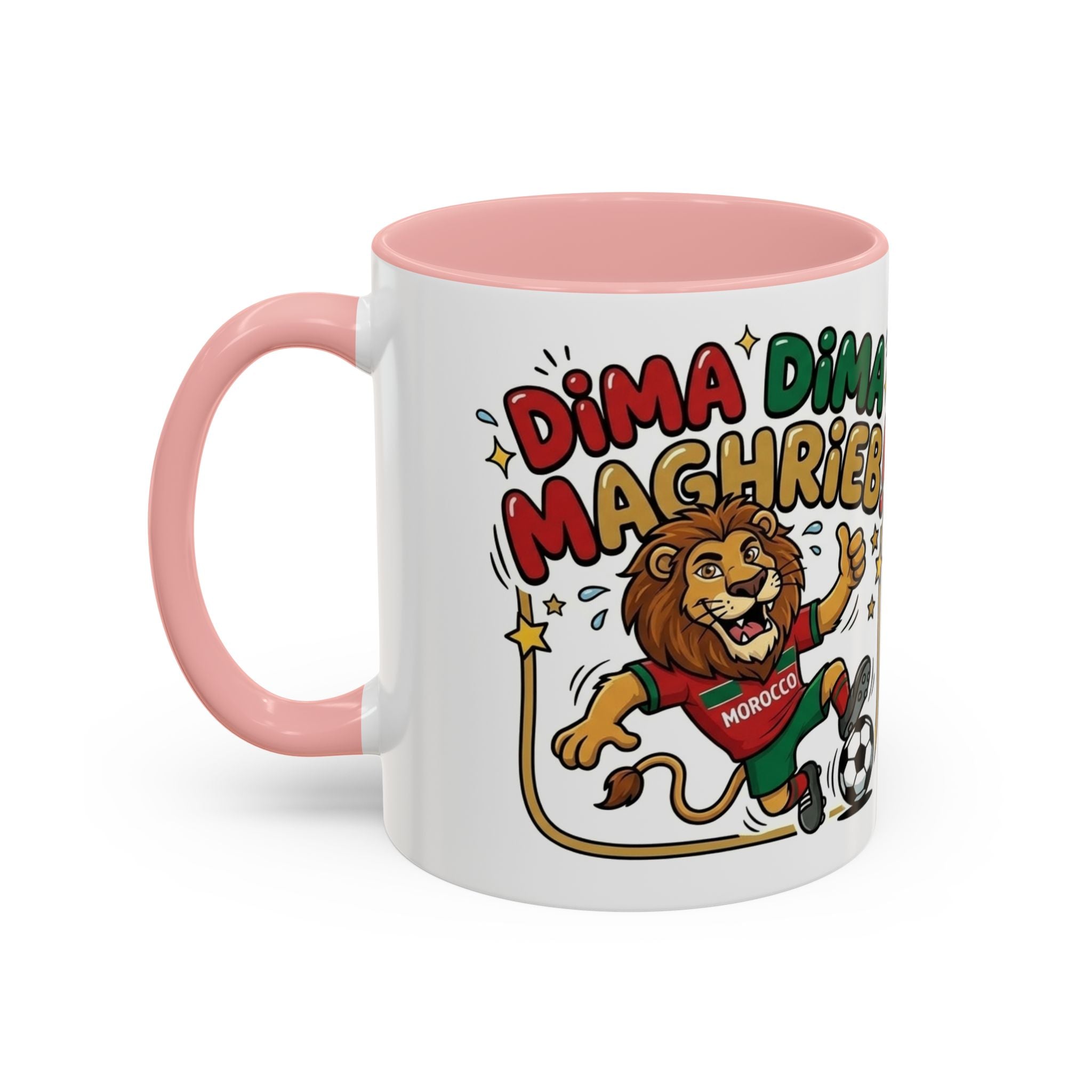 Moroccan Dima Maghrib Coffee Mug – Festive Moroccan Pride Accent Mug