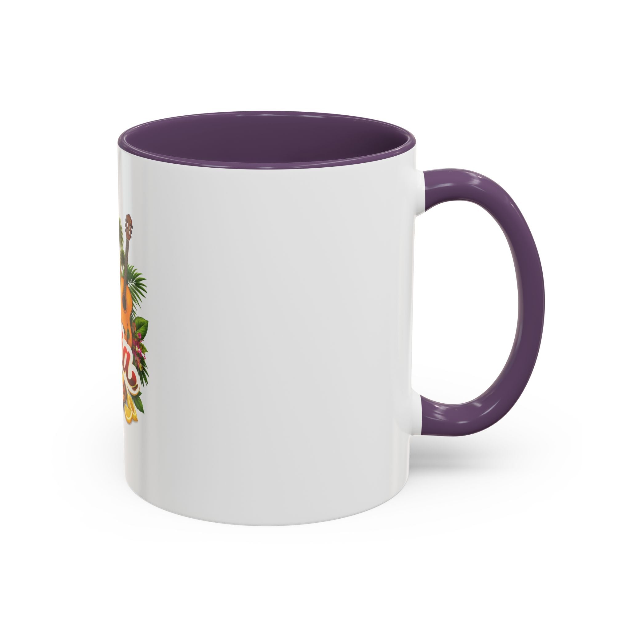 Andalucía Travel Coffee Mug — Spanish Guitar & Paella Accent Mug