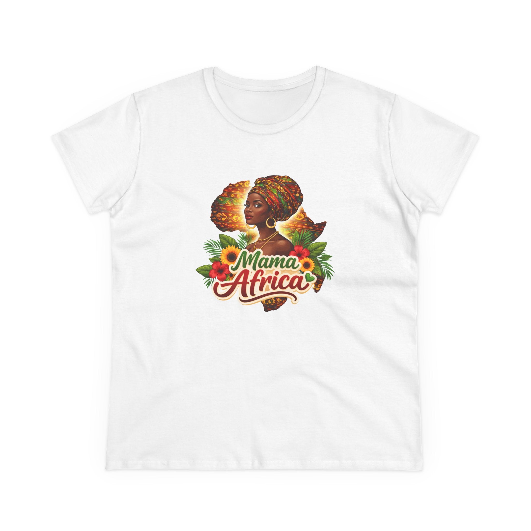 Mama Africa T-Shirt — Vintage African Woman Graphic Tee