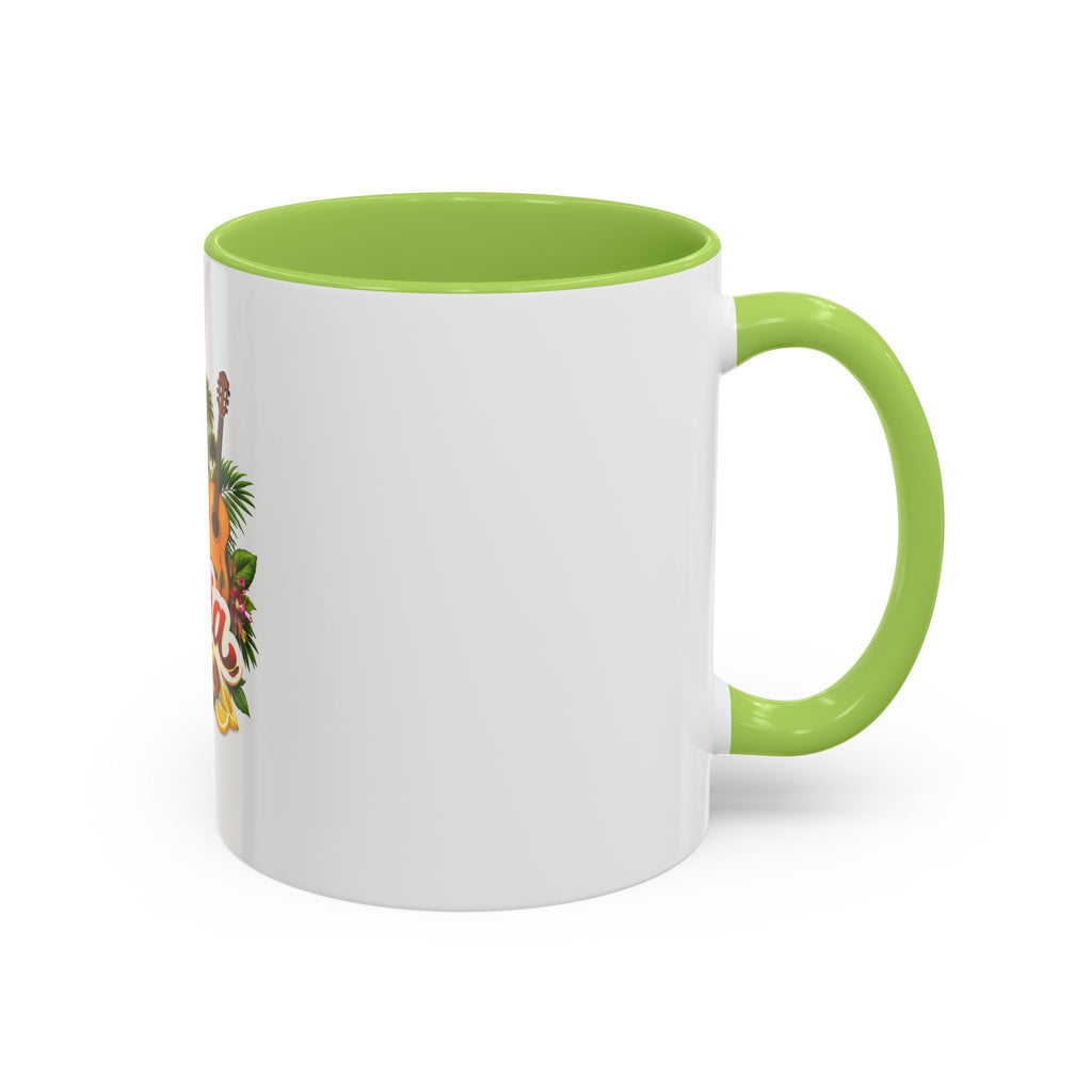 Andalucía Travel Coffee Mug — Spanish Guitar & Paella Accent Mug
